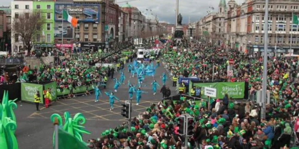 St. Patrick’s Day parade in Ireland