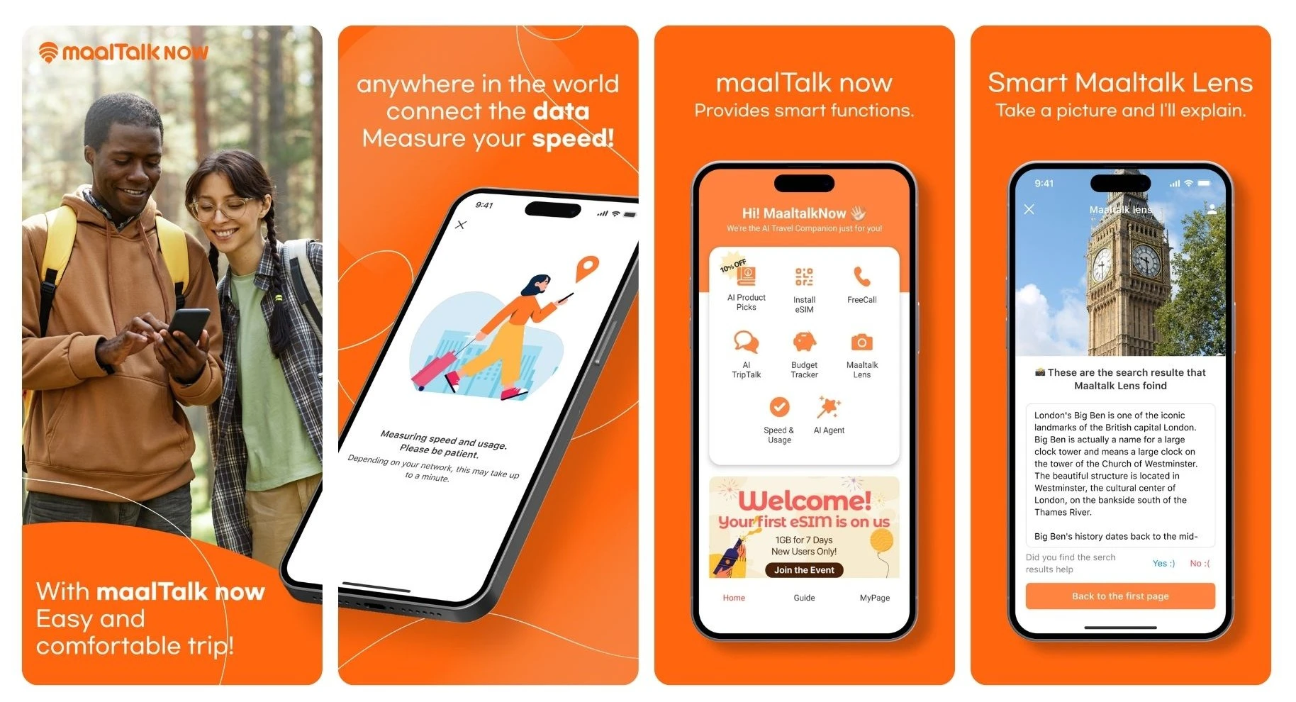 MaaltalkNow App feature screenshot