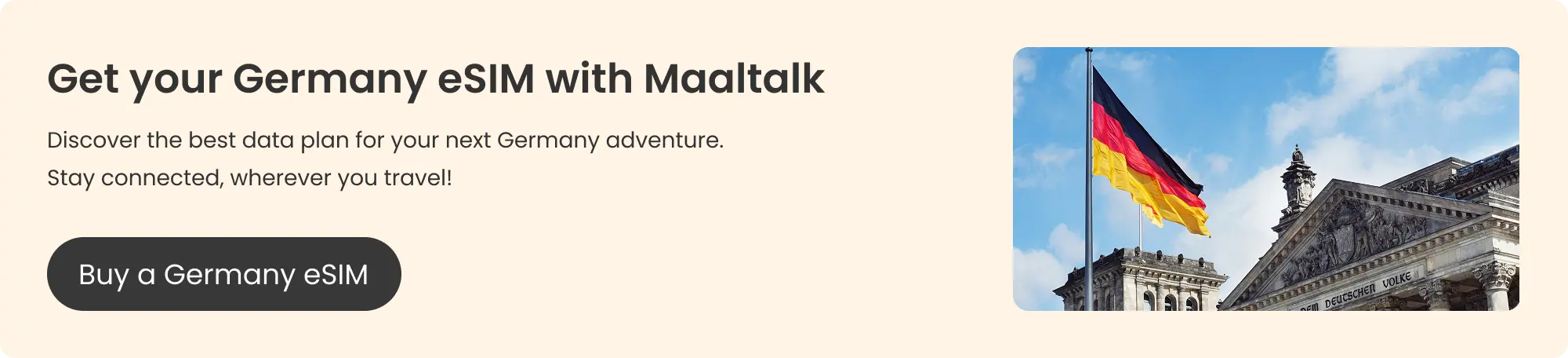 Buy Maaltalk Germany eSIM blog banner