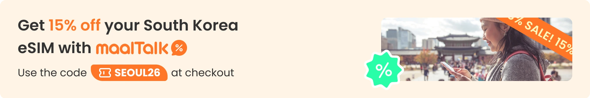 Blog banner for buying a Korea eSIM