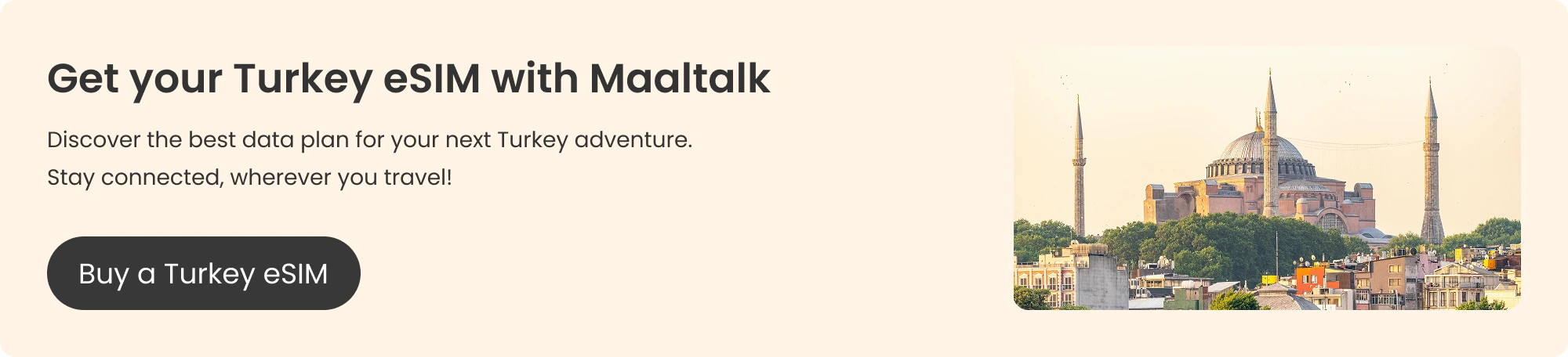 Blog banner for buying a Turkey eSIM