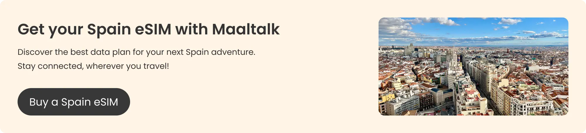 get Maaltalk Spain eSIM banner