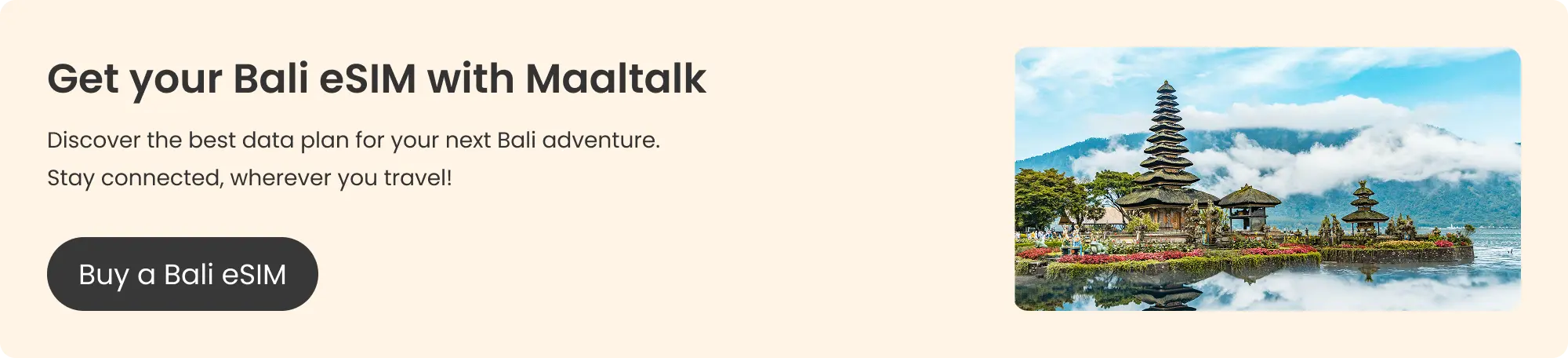 Maaltalk blog banner for buying a Indonesia eSIM