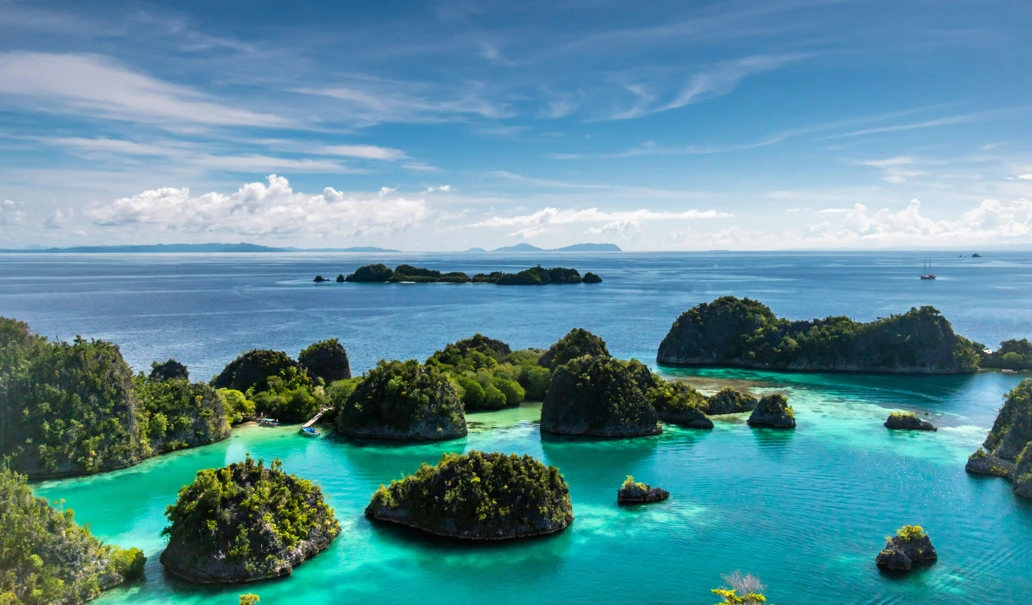 Small Islands of Raja Ampat in Indonesia