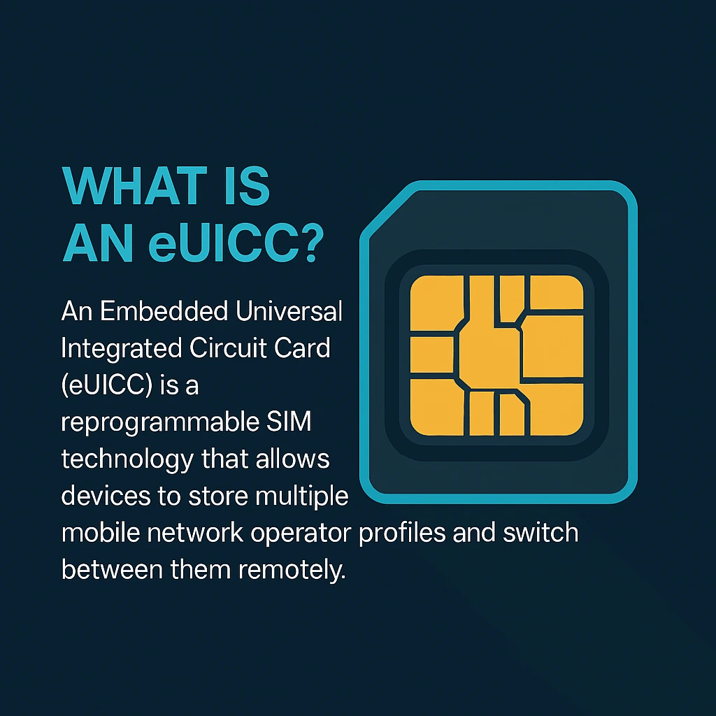 What is an eUICC informational image